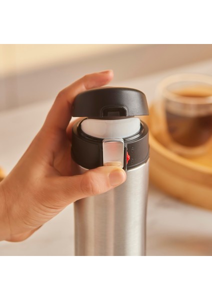 Pluton Çelik Sızdırmaz Termos Inox 450 ml