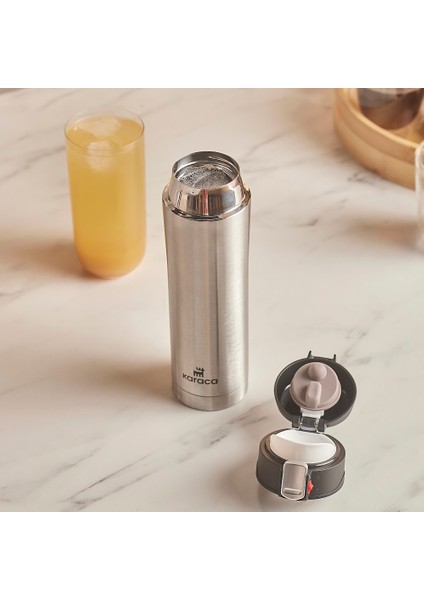 Pluton Çelik Sızdırmaz Termos Inox 450 ml