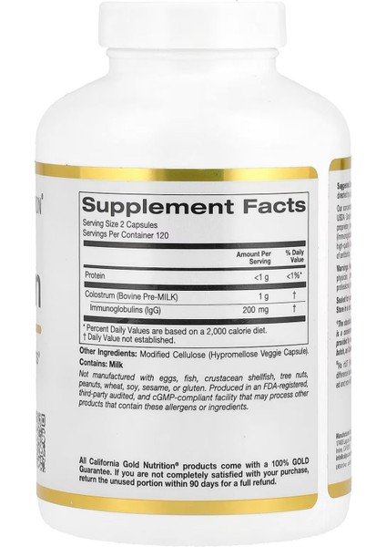 Colostrum 20% Igg Immunoglobulins fiyatları