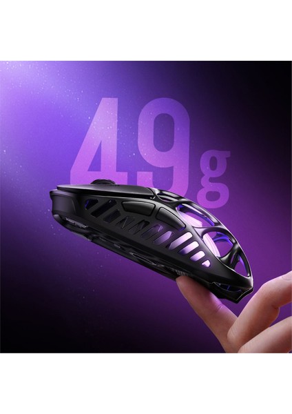 Mercury K1 Pro+X Kablosuz Rgb Işıklı Mekanik Q Gaming Klavye ve Optik Mouse Seti, Siyah