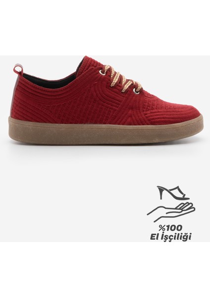 Kadın Sneaker Işlemeli Nakışlı Spor Ayakkabı Nolen modelleri