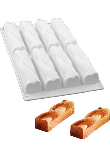 Pasta Kalıbı, Bisküvi Bar Kalıbı, Kek Kalıbı ve Mum Kalıbı Silikon Kalıp modelleri