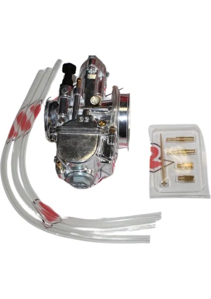 Modifiye 32 mm Karbüratör Keihin Gümüş