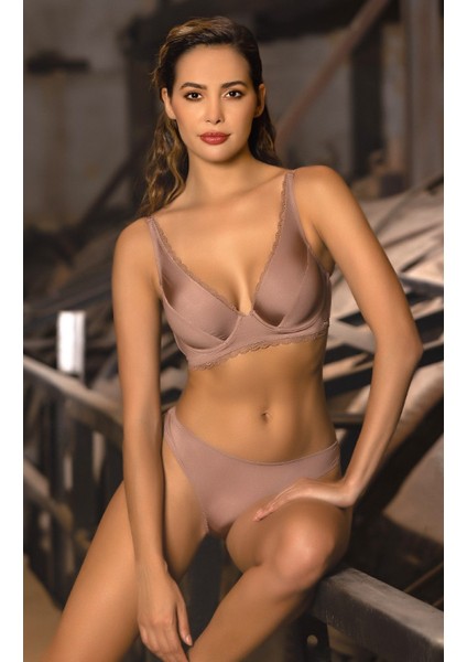 Giorgia Wire Bra, Vizon Konforlu ve Şık Sütyen
