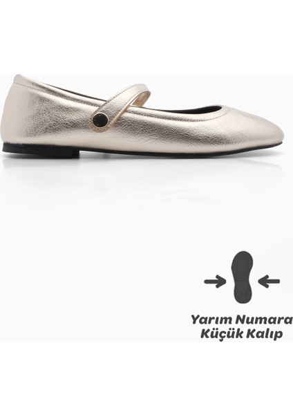 Kadın Baretli Babet Ayakkabı Mary Jane Mesve modelleri
