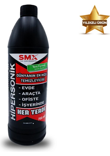 Hipersonik - Dünyanın En Hızlı Temizleyicisi 750 ML