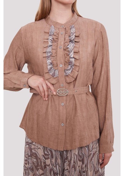 Vizon Kemer Detaylı Piliseli Etek Takım indirimleri