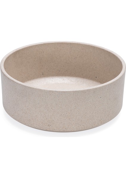 Dbl Köpek Mama Su Kabı, Bambu, Bej, 17CM, 800ML