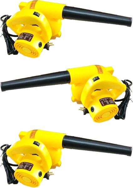 Süper Güç Devir Ayarlı Elektrikli Hava Üfleyici 600 Watt 6 Kademeli Metal Dişli