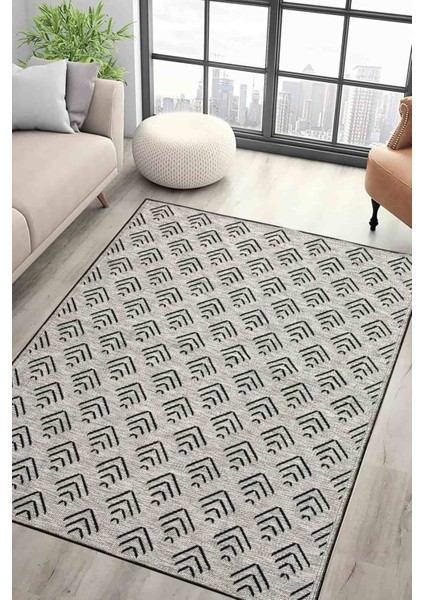 Senna Kilim Dokuma ve Kaymaz Taban Antialerjik Makinede Yıkanabilir Leke Tutmaz Halı