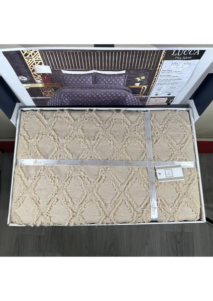 Lucca Çift Kişilik Pike Takımı 3 Parça