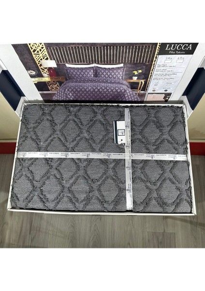 Lucca Çift Kişilik Pike Takımı 3 Parça