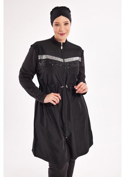 1802 Nore Uzun Kollu Tesettür Mayo indirimleri