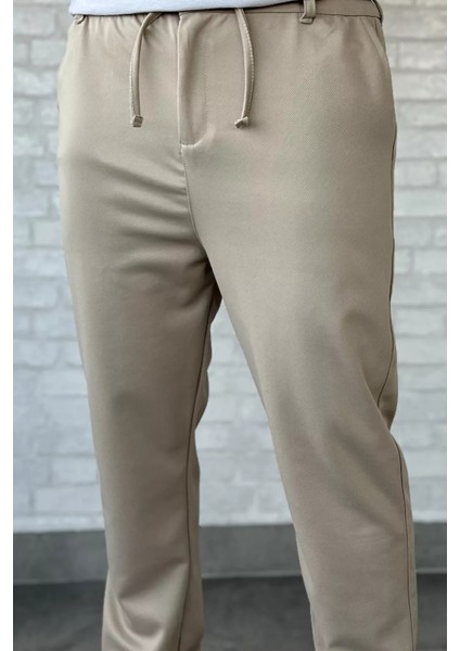 Bel Bağcıklı Erkek Jogger Pantolon P-00016781