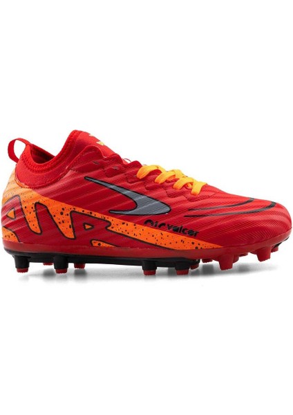 Garantili Orijinal Bilekli Çoraplı Krampon Halı Saha 40-41-42-43-44 Numara Kırmızı Renk