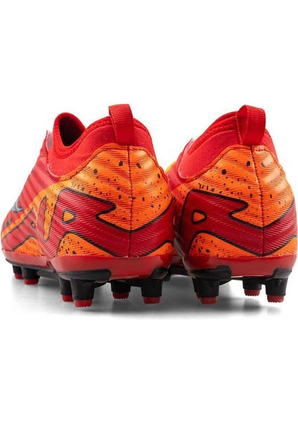 Garantili Orijinal Bilekli Çoraplı Krampon Halı Saha 40-41-42-43-44 Numara Kırmızı Renk modelleri