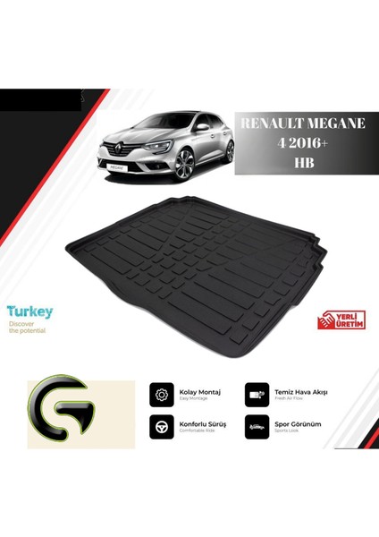 Bagaj Havuzu C Megane 4 2016+ Hb