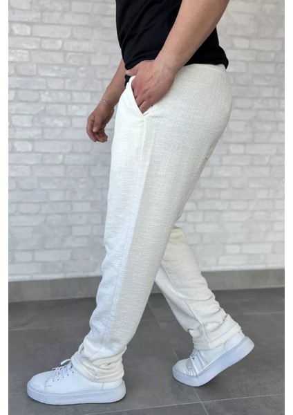 Bel Bağcıklı Duble Paça Erkek Jogger Pantolon P-00016834 fiyatları