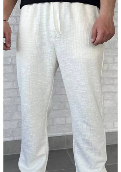 Bel Bağcıklı Duble Paça Erkek Jogger Pantolon P-00016834 fırsatları
