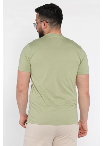 Bisiklet Yaka Ön Baskılı Erkek Tişört P-00016831 modelleri