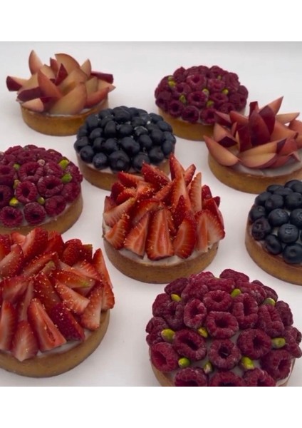 Kakaolu Cookie Fransız Tart Tabanı – 9 cm 63’lü Kolide Hazır Tart Tabanı
