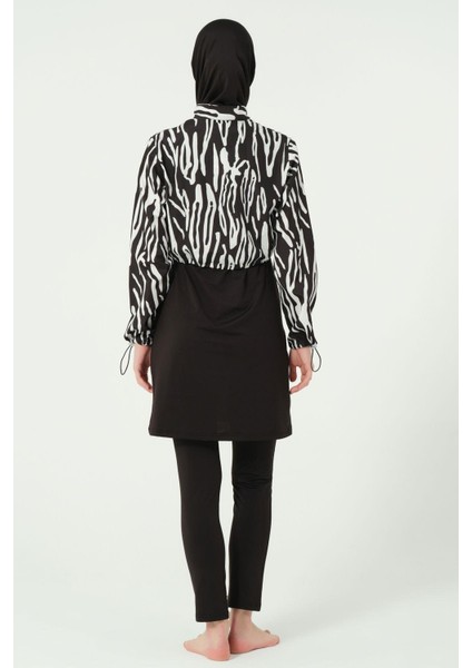 25296 Desenli Crop Tesettür Mayo fırsatları