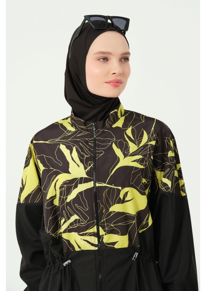 25528 Soft Desenli Oversıze Uzun Tesettür Mayo fiyatları