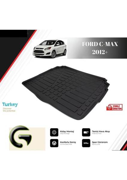Bagaj Havuzu Ford C-Max 2012+