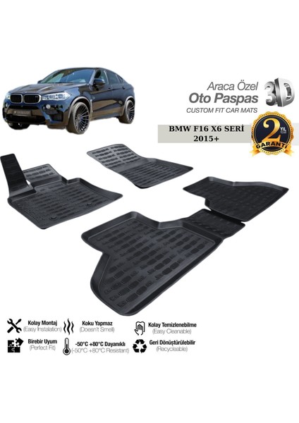 Bagaj Havuzu Bmw X6 F16 2015+