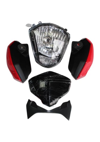 Rks Titanic 150 Far ve Grenaj Takımı Kırmızı Orjinal