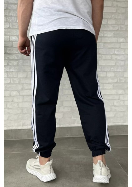 Erkek Bel ve Paça Lastikli Yan Şerit Detaylı Eşofman Altı P-00016785 modelleri