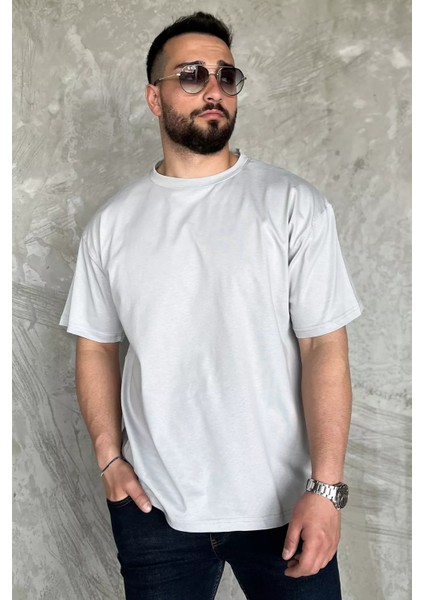 Bisiklet Yaka Erkek Tişört P-00016824