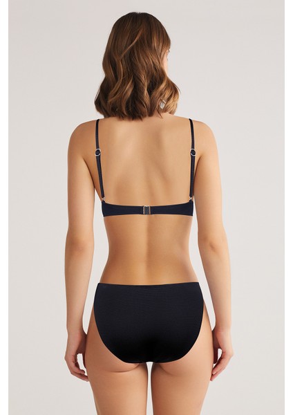 Fabıano Dokulu Düz Renk Destekli Bikini fiyatları