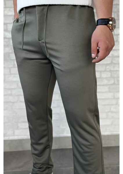 Erkek Bel Bağlama Detaylı Pantolon P-00016661 fırsatları