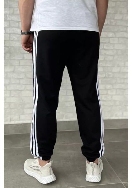 Erkek Bel ve Paça Lastikli Yan Şerit Detaylı Eşofman Altı P-00016785 modelleri