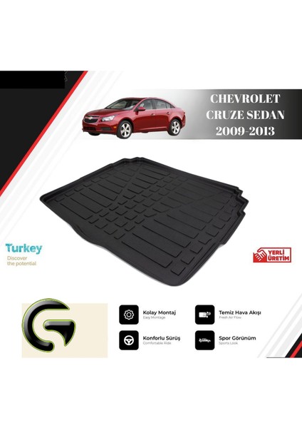 Bagaj Havuzu Chevrolet Cruze Sedan 2009-2013