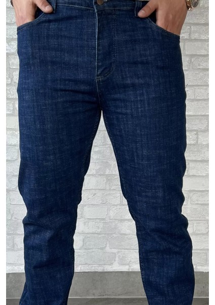 Erkek Fermuarlı Jean Kot Pantolon P-00016438 fırsatları