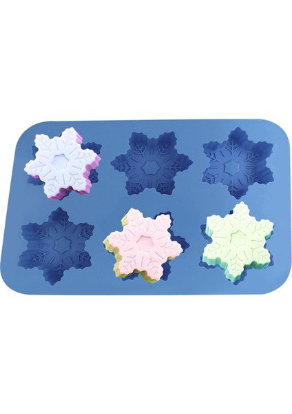 Silikon Kek Kurabiye Çikolata Mum Sabun ve Epoksi Kalıbı