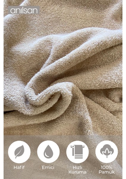 5'li Olea Büyük Banyo Havlusu - 90X150 Cm, 580GR, %100 Pamuk, Spa ve Otel Havlusu, Günlük Kullanıma Uygun