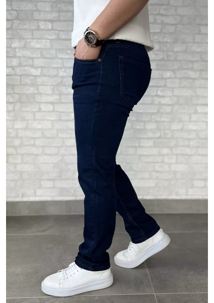 Erkek Likralı Fermuarlı Jean Kot Pantolon P-00015854 fiyatları