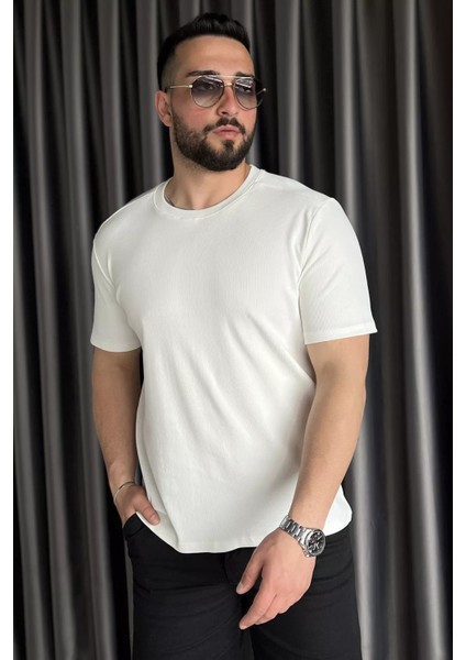 Erkek Bisiklet Yaka Tişört P-00016827