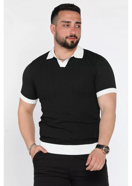 Polo Yaka Erkek Triko Tişört P-00016331