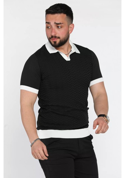 Polo Yaka Erkek Triko Tişört P-00016331 fiyatları