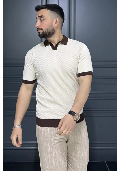 Polo Yaka Erkek Triko Tişört P-00016331 fiyatları