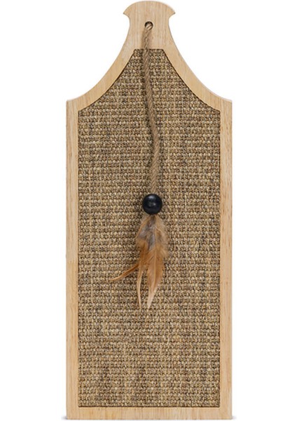 Dbl Kedi Tırmalama Tahtası ve Oyuncağı, 50X20X2CM Bstmy