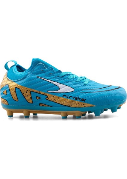 Garantili Orijinal Bilekli Çoraplı Krampon Halı Saha 40-41-42-43-44 Numara Turkuaz Renk