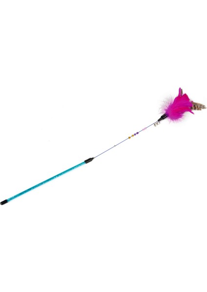Kedi Oltası, Ucu TÜYLÜ-10CM, 50CM Bstmy