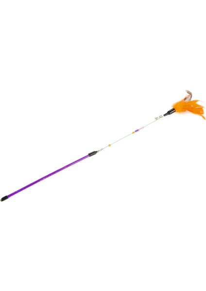 Kedi Oltası, Ucu TÜYLÜ-10CM, 50CM Bstmy