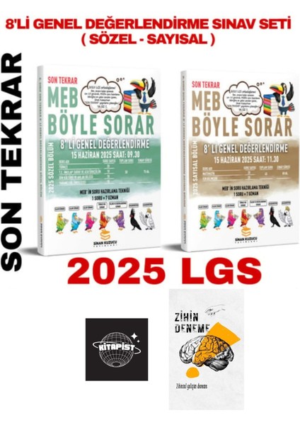 Sinan Kuzucu Lgs 2025 Sayısal-Sözel Son Tekrar Deneme+Zihin Deneme-Ktp4