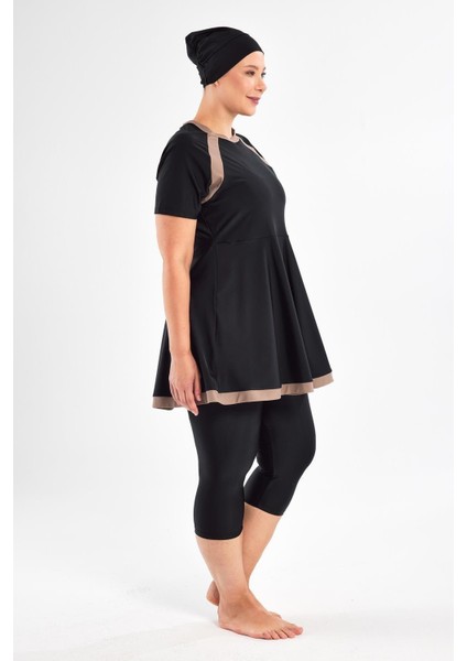 1806 Bella Kısa Kollu Tesettür Mayo fırsatları